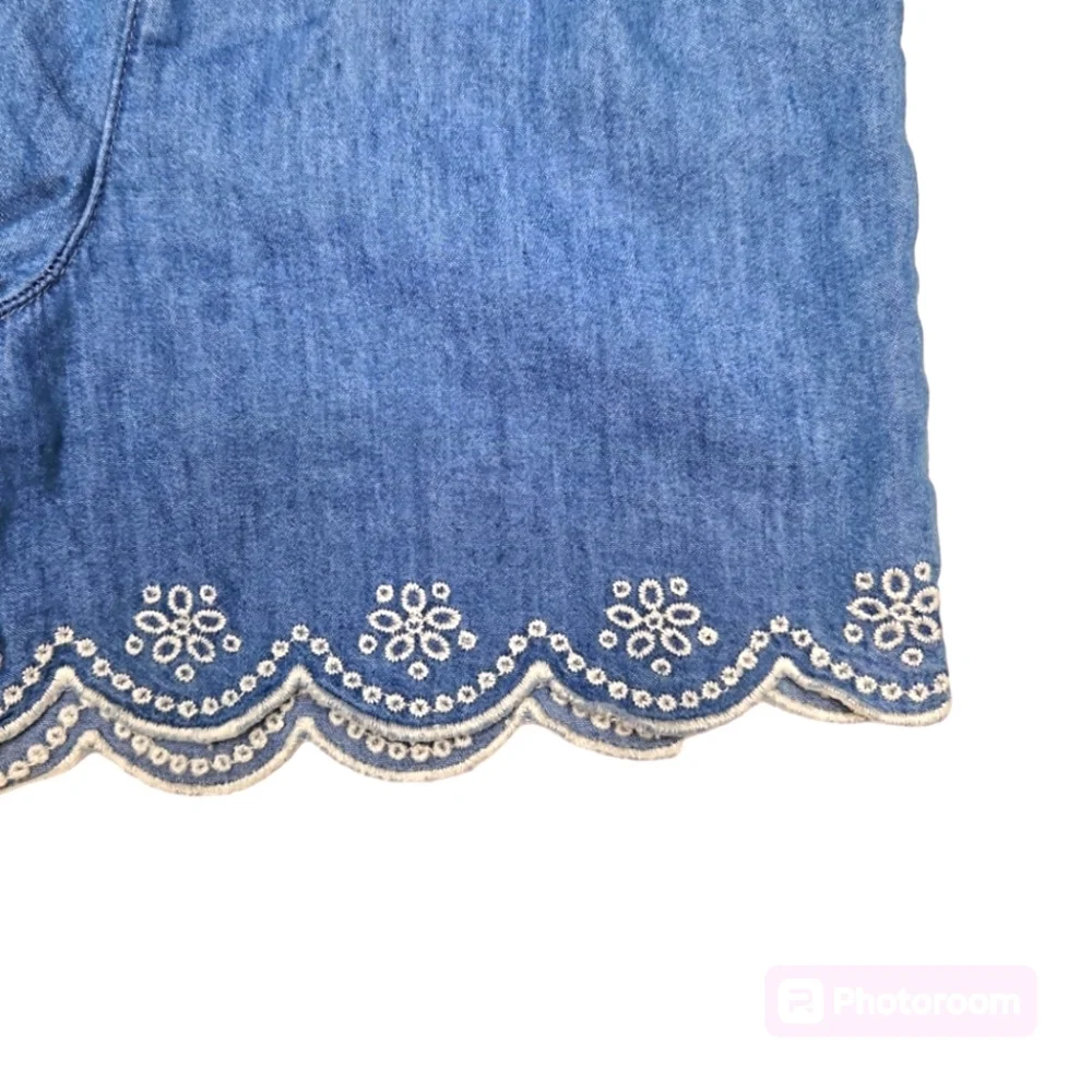 OshKosh B'gosh Girls Blue Jean Shorts Size 4T